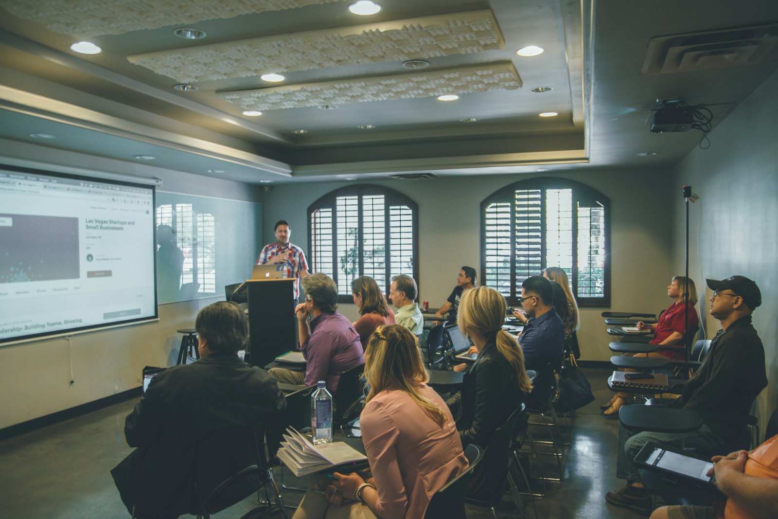 Salle de formation professionnelle